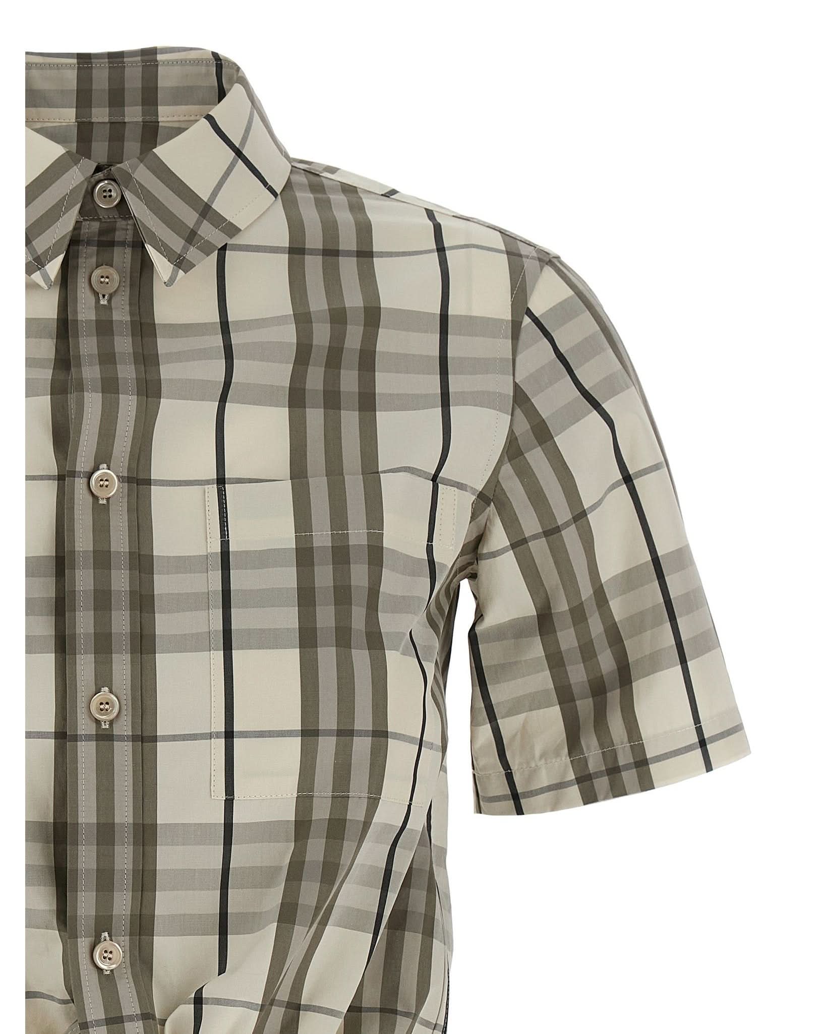 Burberry Cropped Shirt Glam Steals