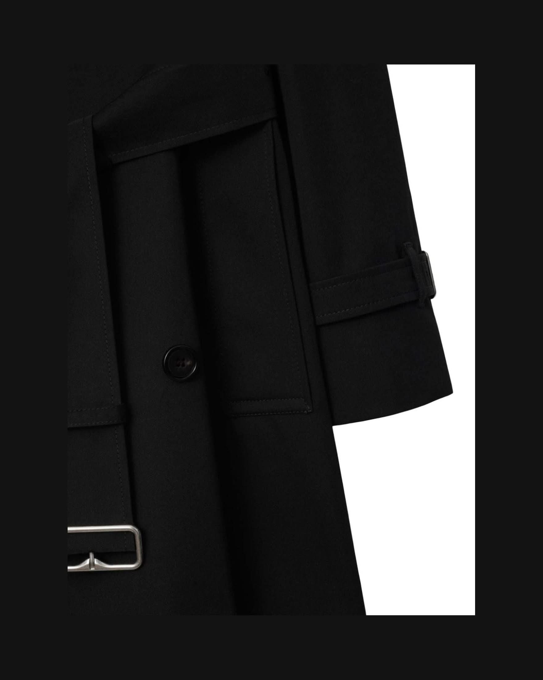 Burberry Detachable Collar Trench Coat Trench Coats