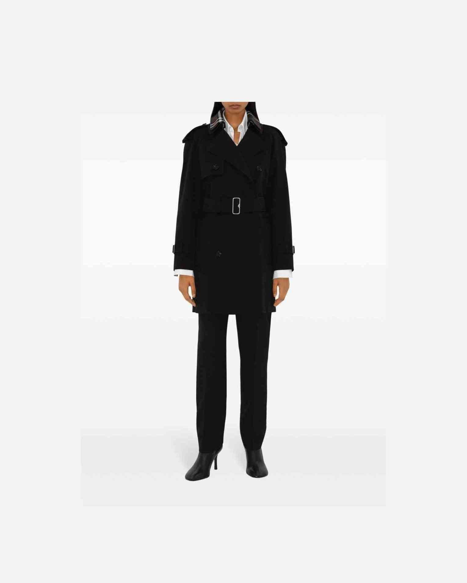 Burberry Detachable Collar Trench Coat Trench Coats