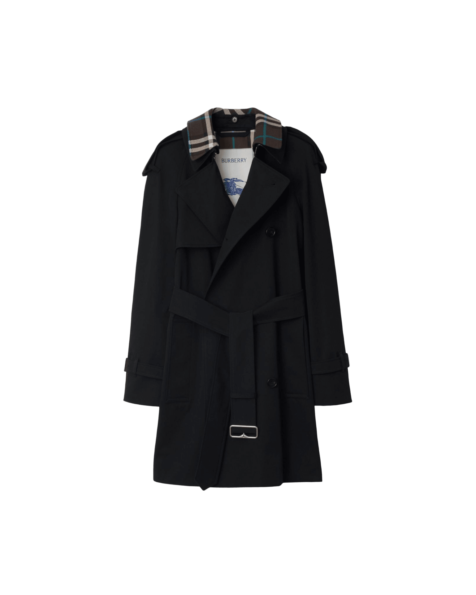 Burberry Detachable Collar Trench Coat Glam Steals