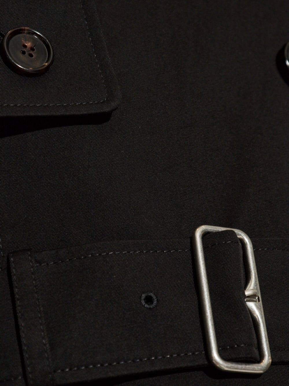 Burberry Detachable Collar Trench Coat Glam Steals