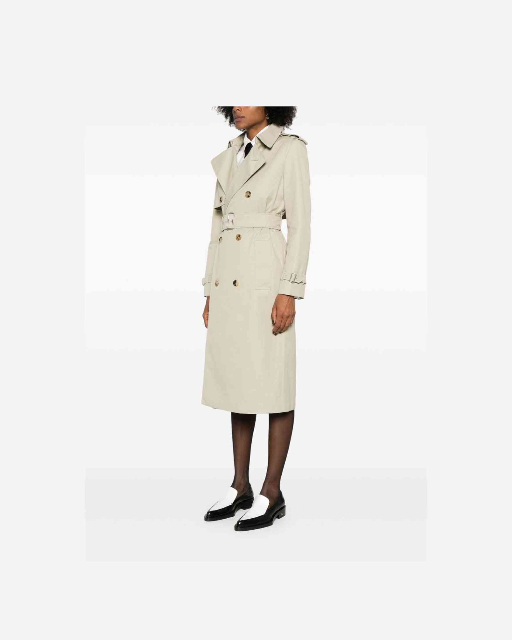 Burberry Double Breasted Trench Coat Glam Steals