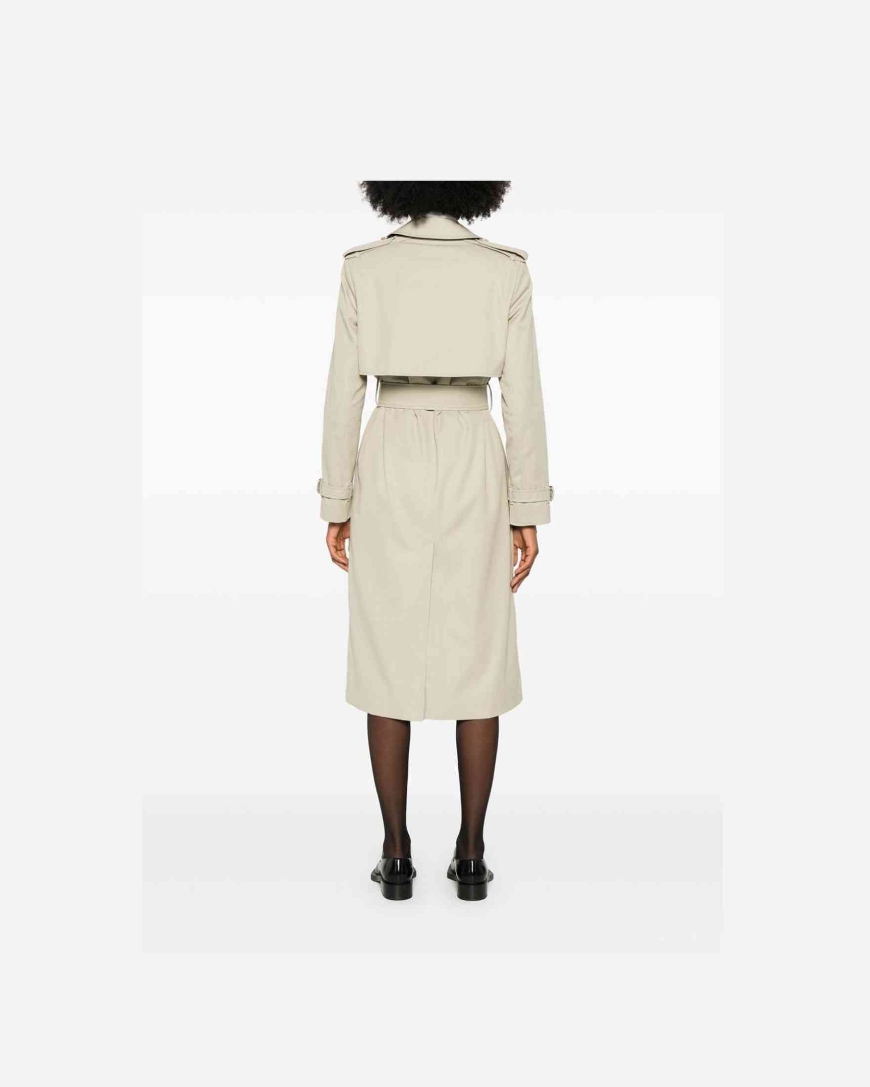 Burberry Double Breasted Trench Coat Glam Steals