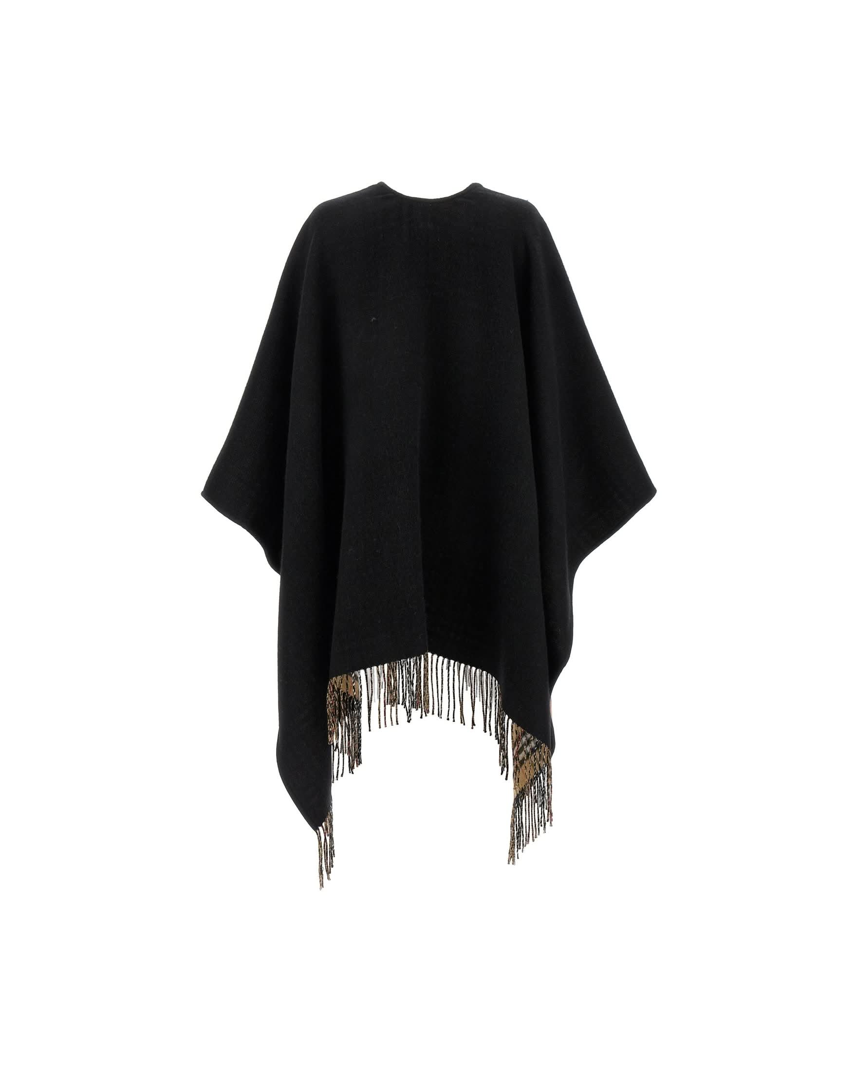 Burberry Fringed Cape Jackets
