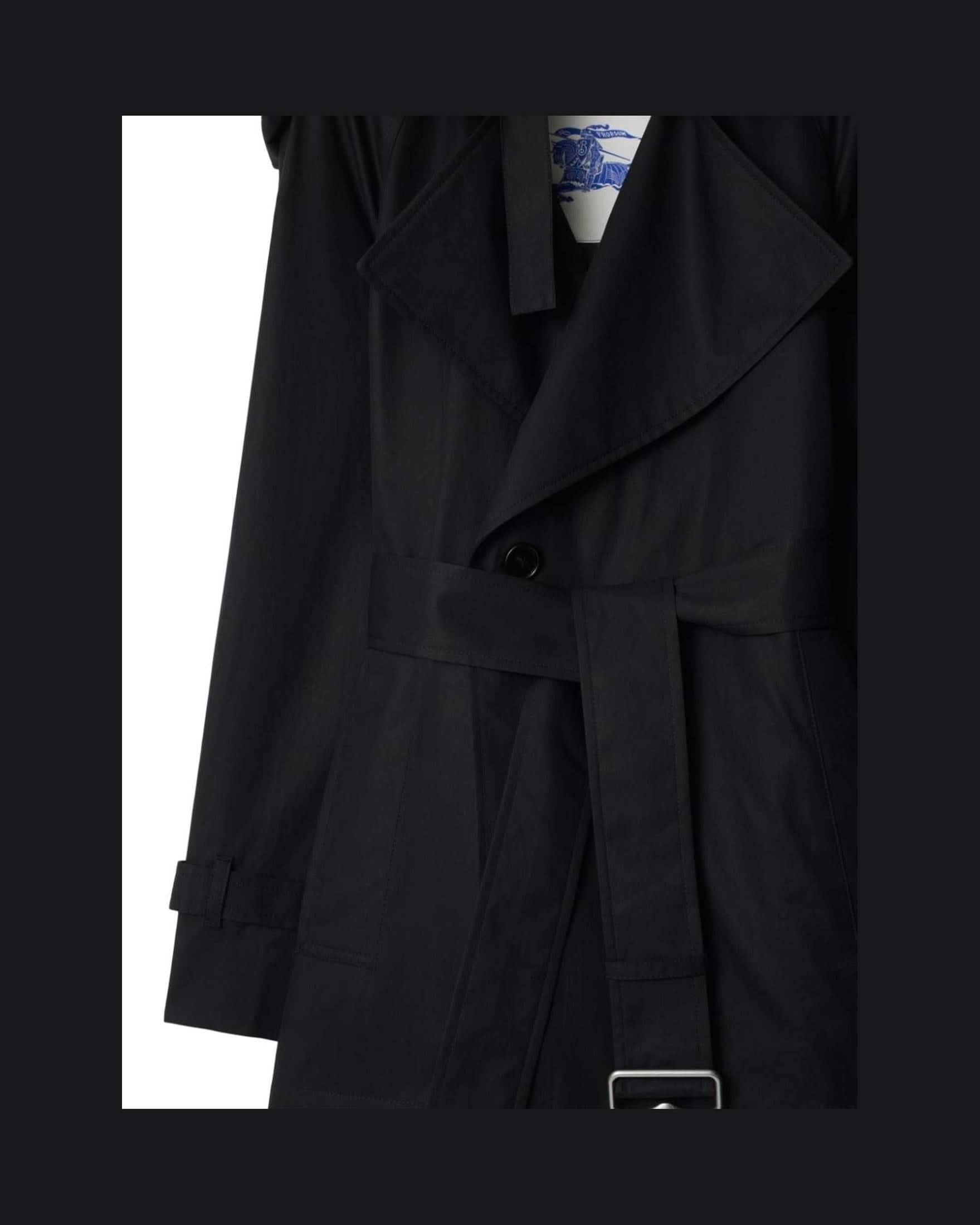 Burberry Gabardine Trench Jacket Trench Coats