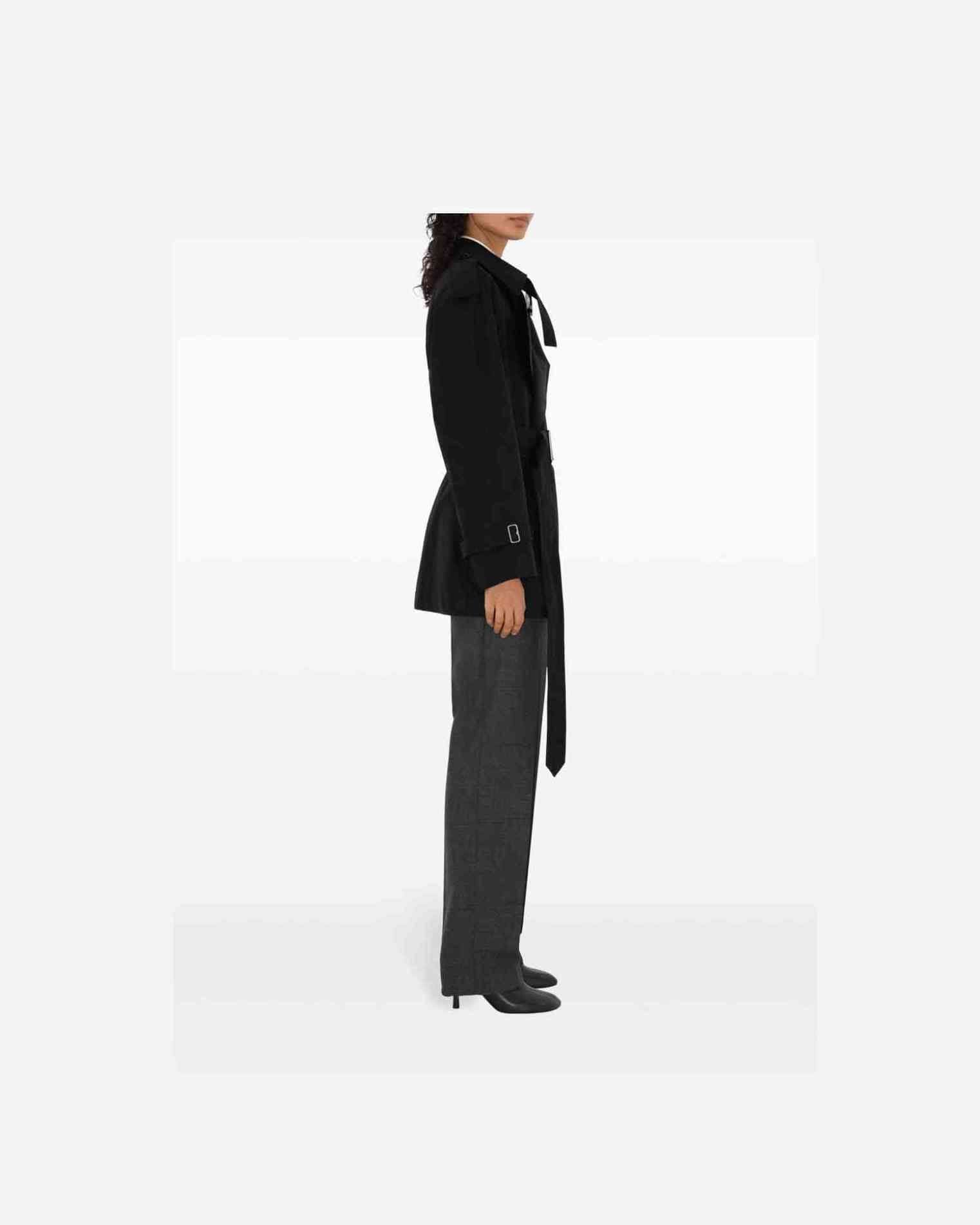 Burberry Gabardine Trench Jacket Trench Coats