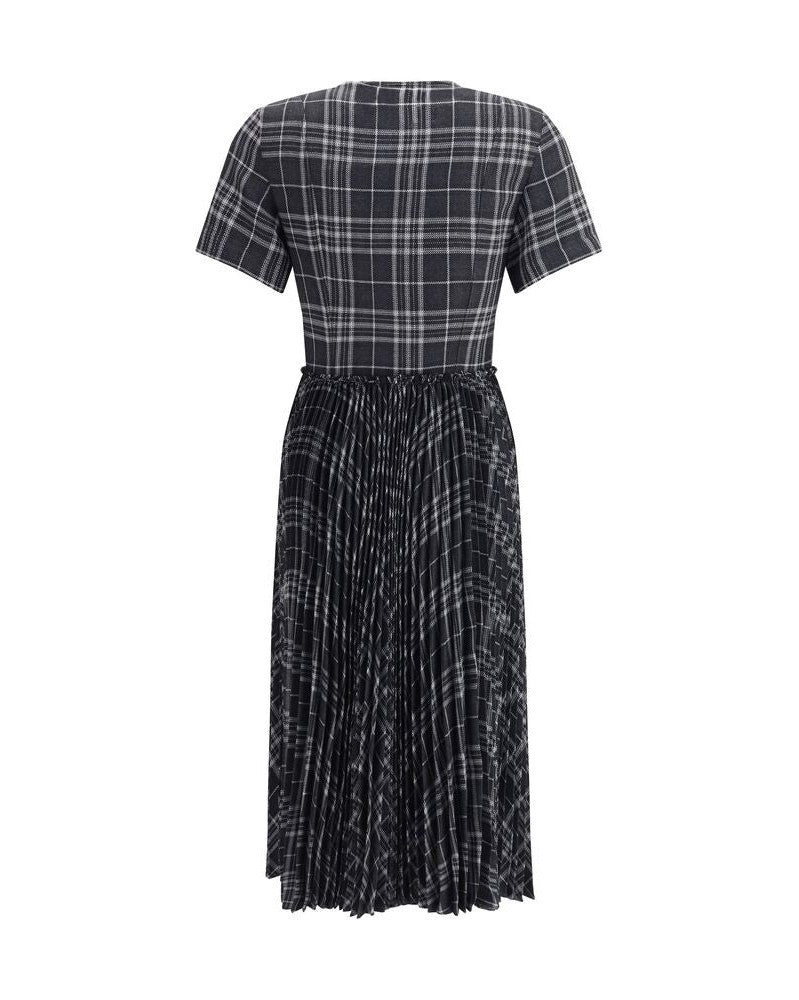 Burberry Gray Polyester Dress Glam Steals
