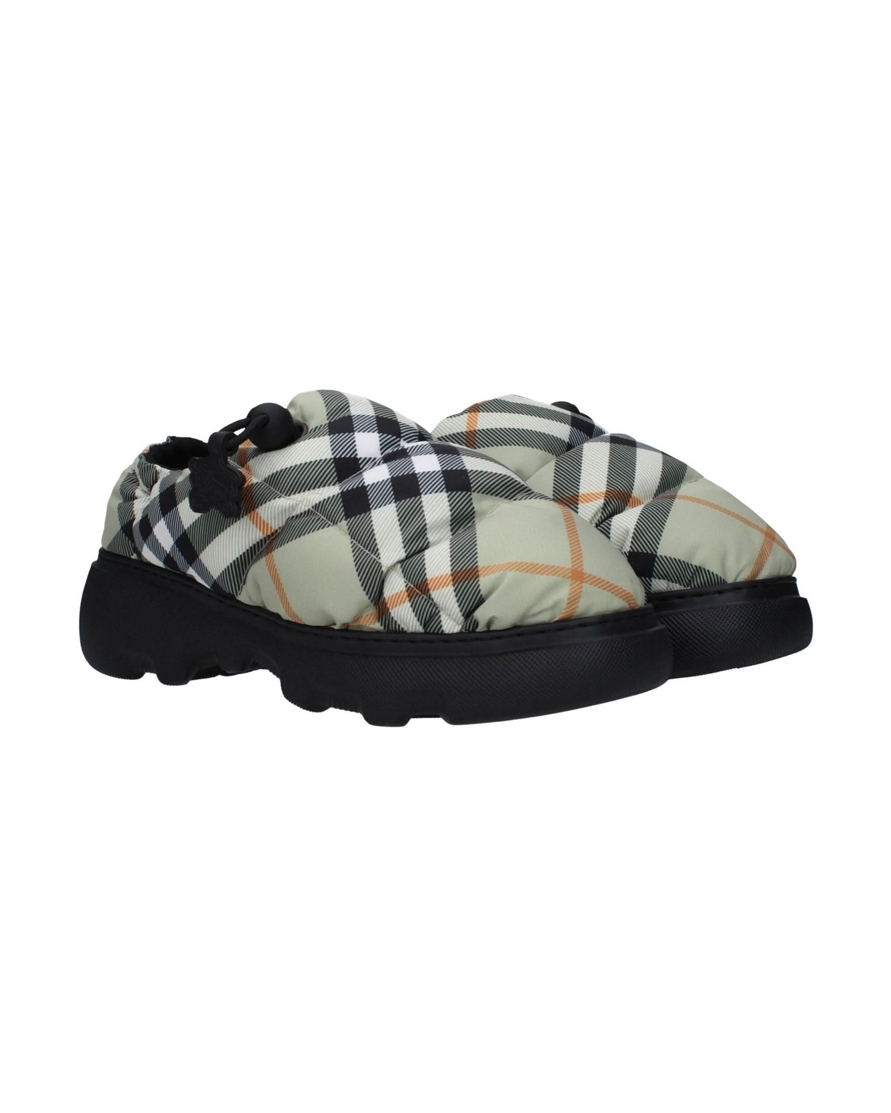Burberry Green Ankle Shoes Sneakers