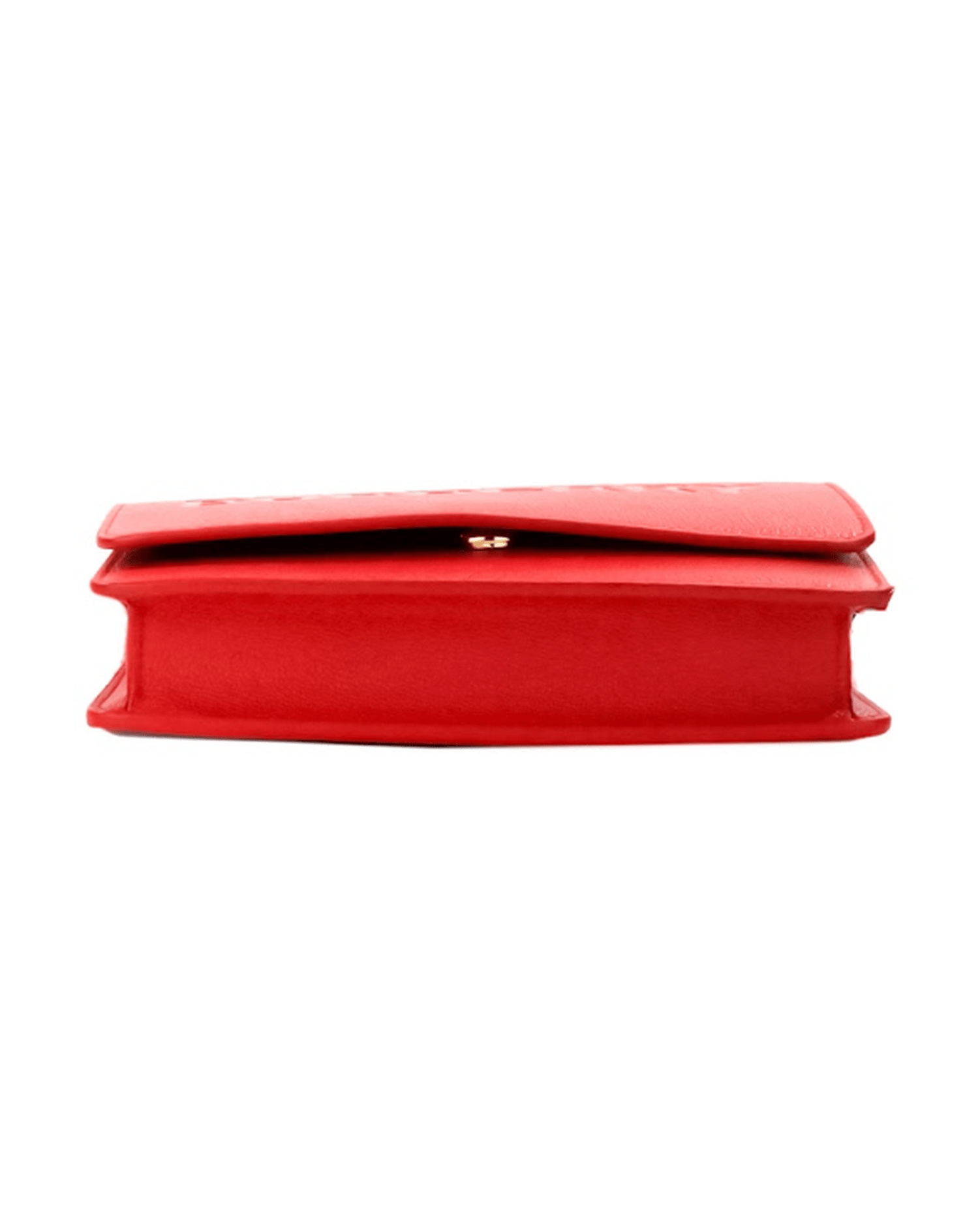 Burberry Hampshire Small Embossed Logo Smooth Leather Crossbody Red Bag Glam Steals