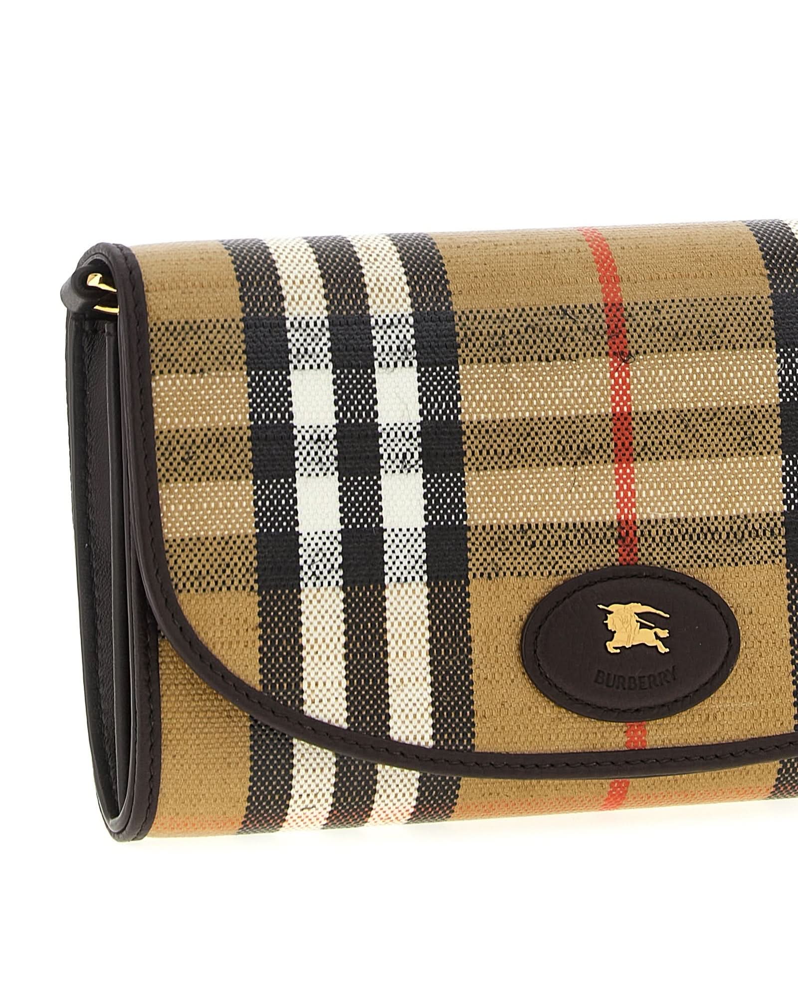 Burberry Highlands Wallet On Chain Glam Steals