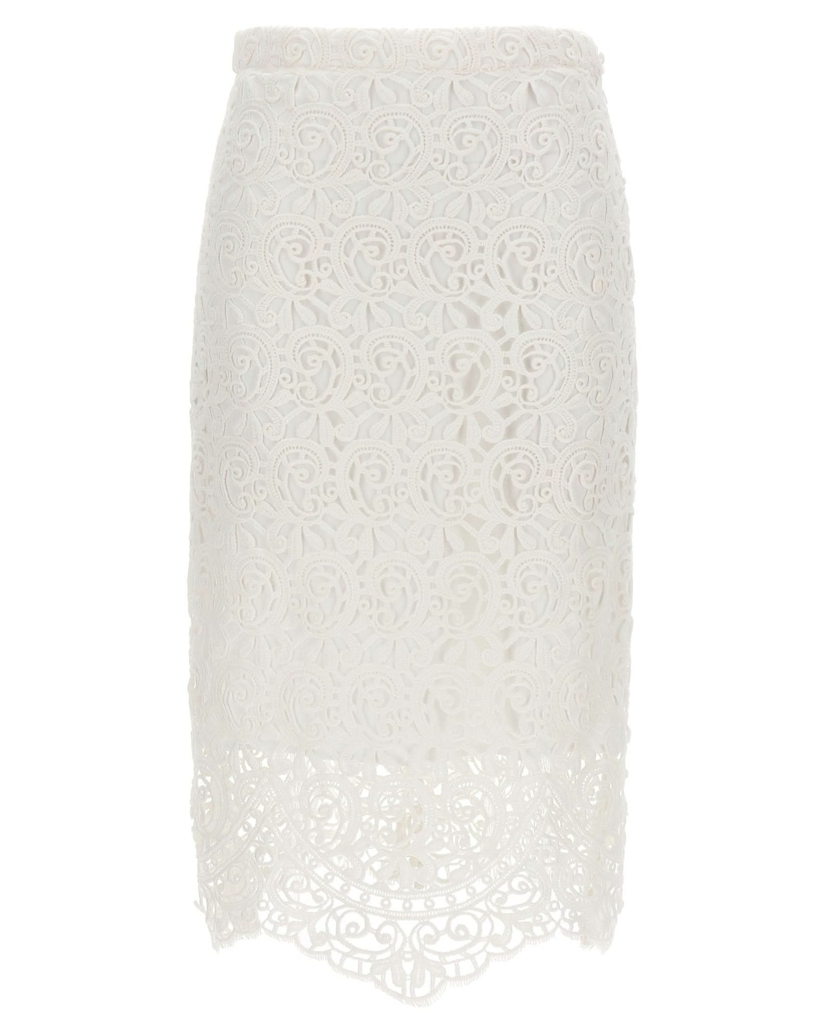 Burberry Lace Skirt Glam Steals