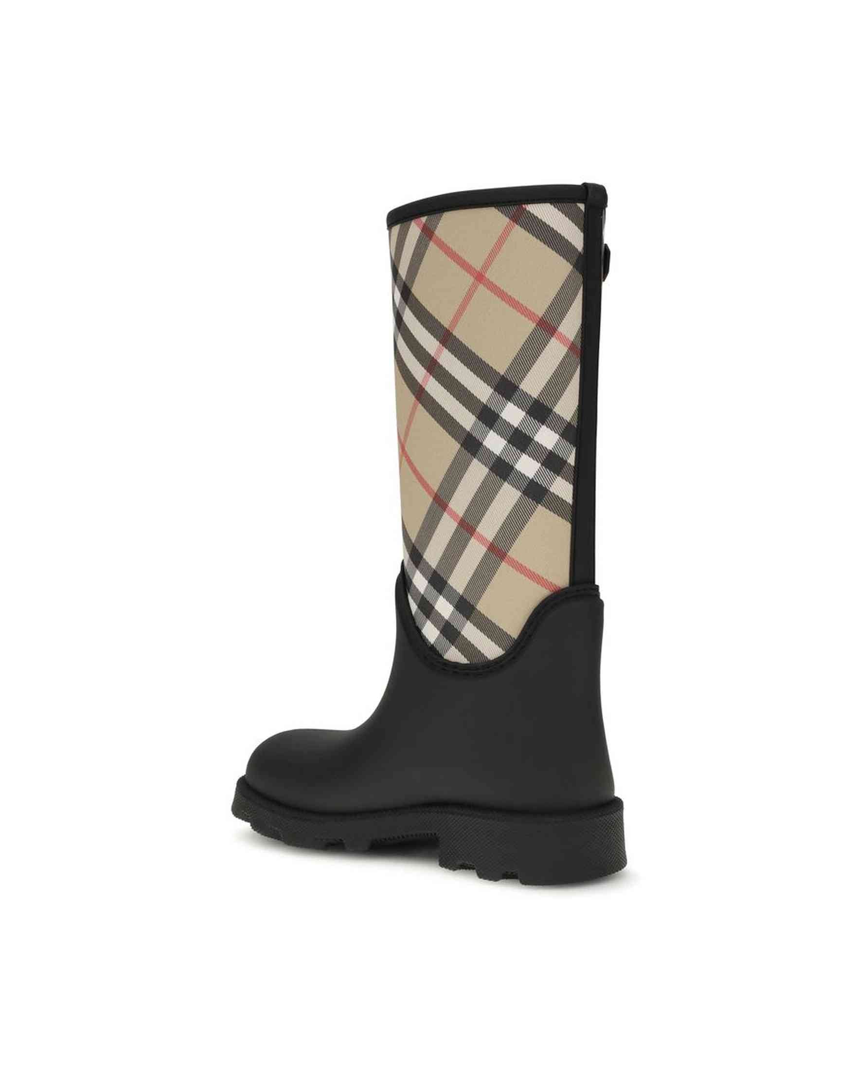 Burberry Marsh Stamp Rubber High Boots Glam Steals