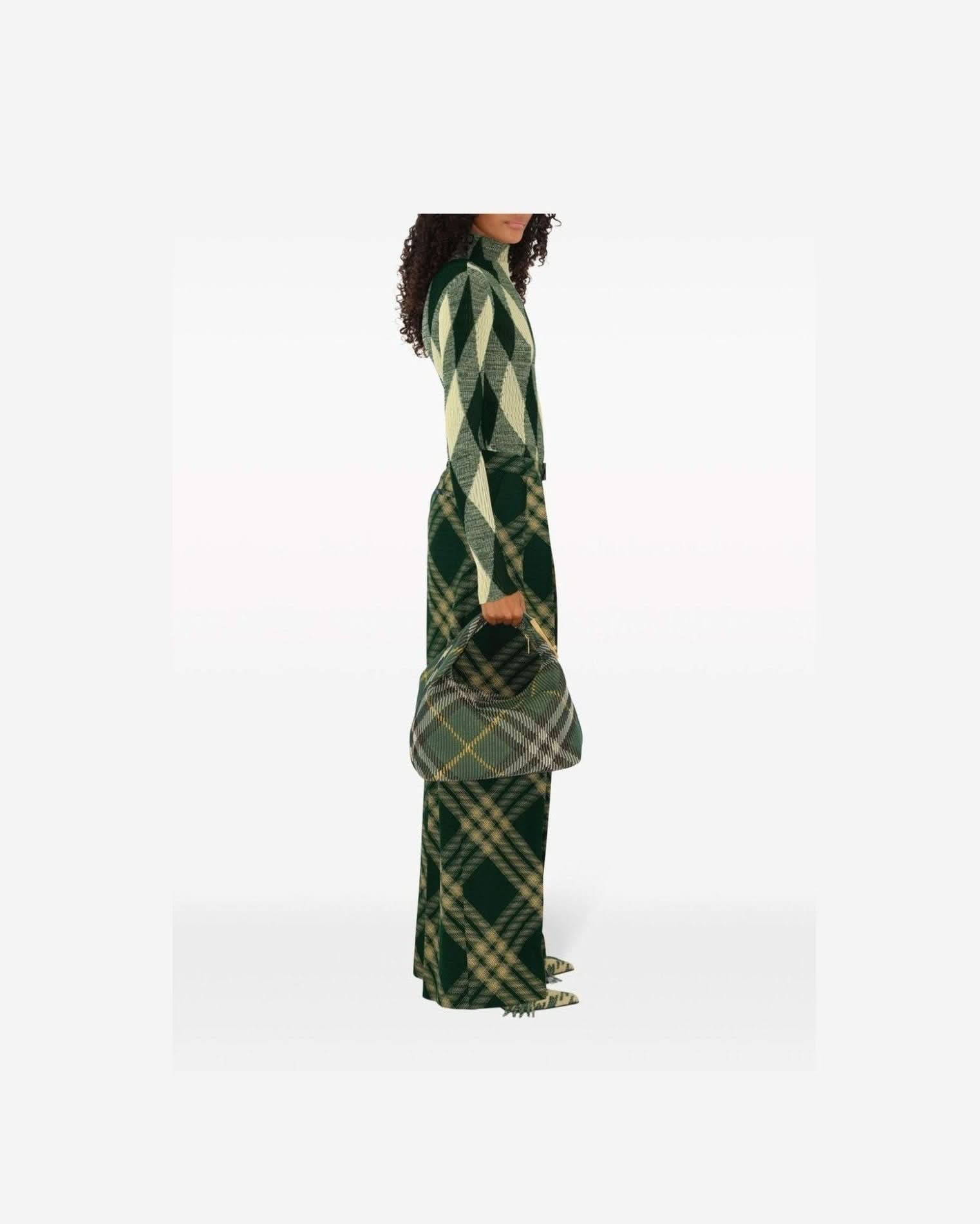Burberry Medium Check Shoulder Bag Shoulder Bags