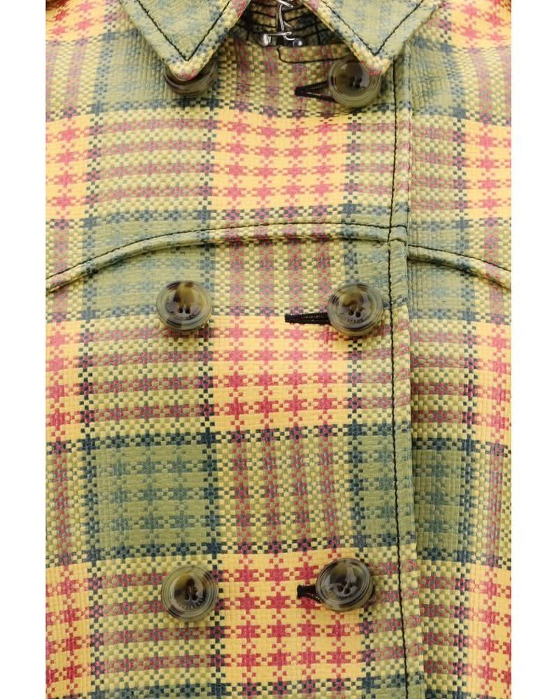 Burberry Multicolor Polyester Coat Glam Steals
