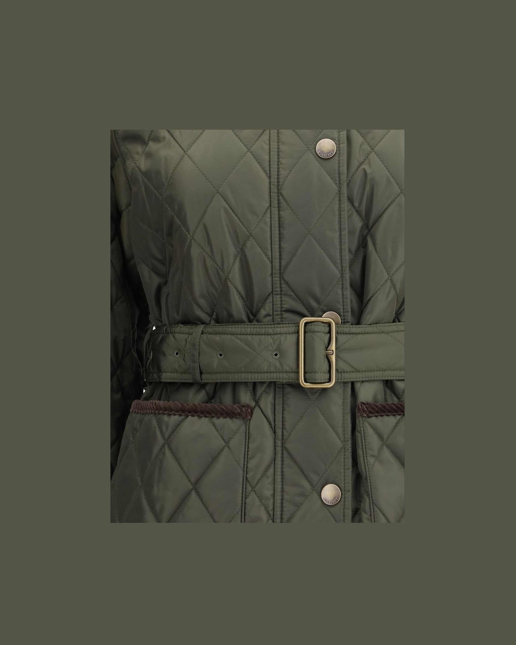 Burberry Nylon Quilted Jacket Glam Steals