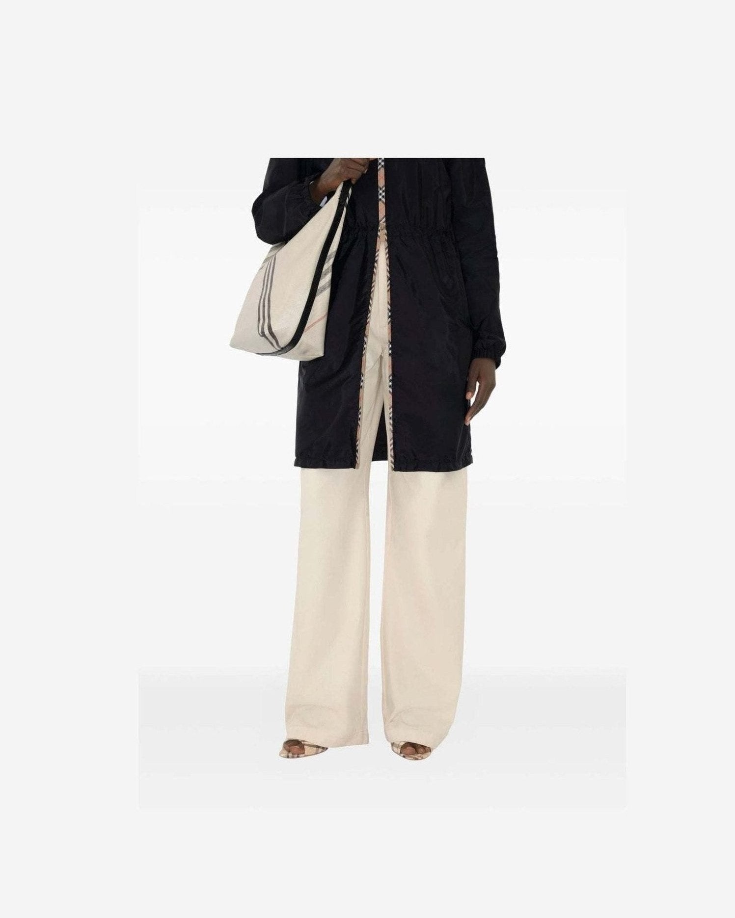 Burberry Nylon Short Parka Glam Steals