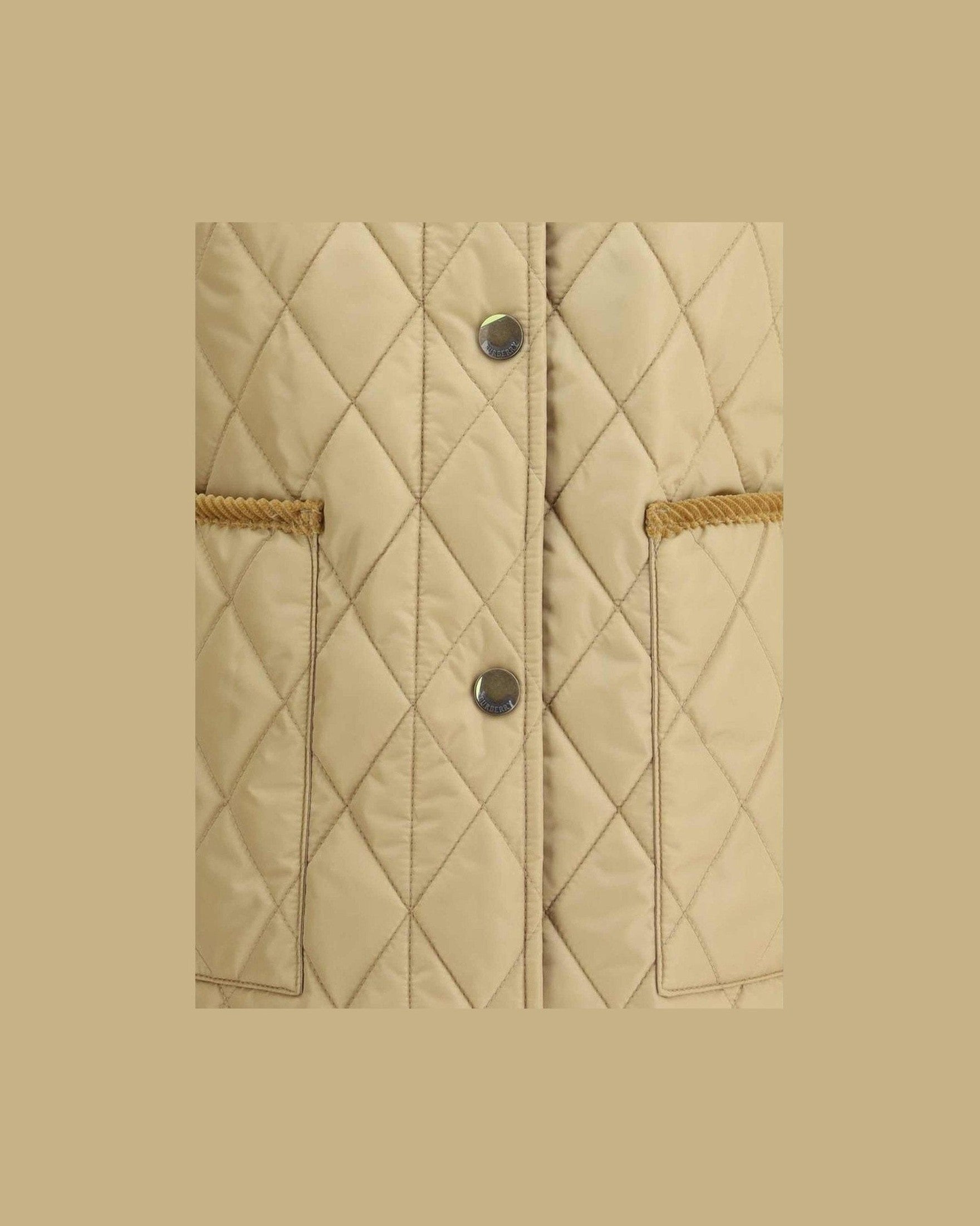 Burberry Quilted Jacket Glam Steals