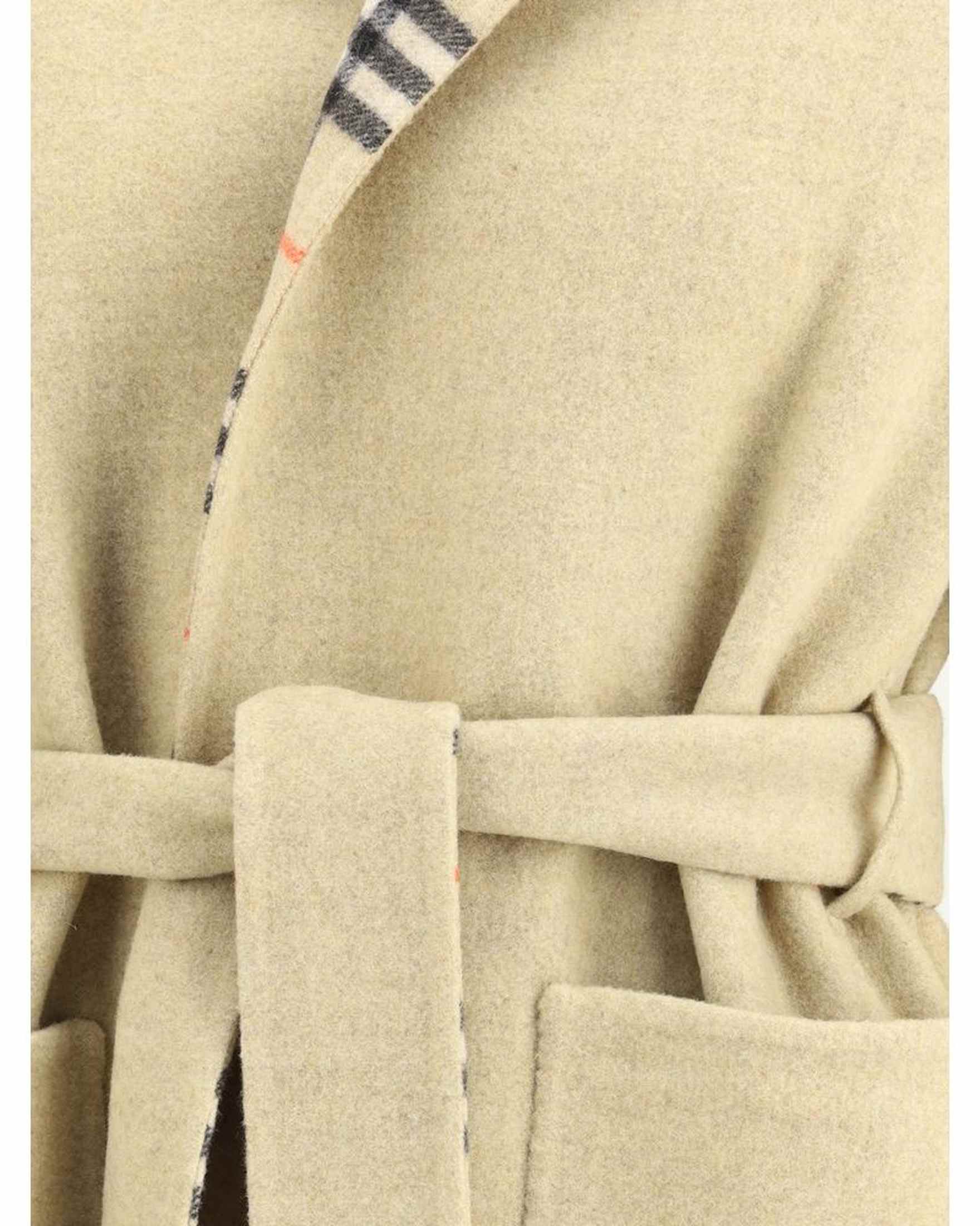Burberry Reversible Wool Robe Coat Glam Steals
