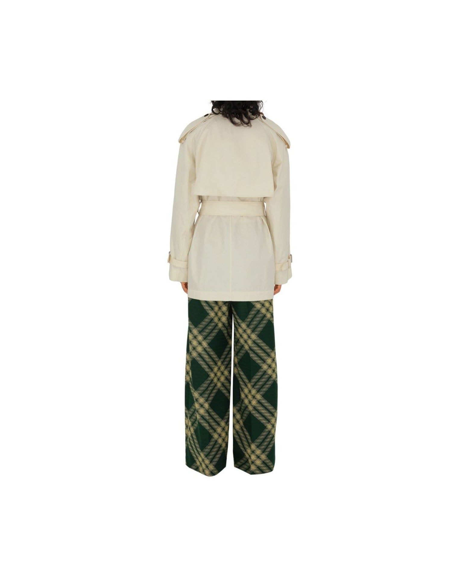 Burberry Short Belted Trench Coat Glam Steals