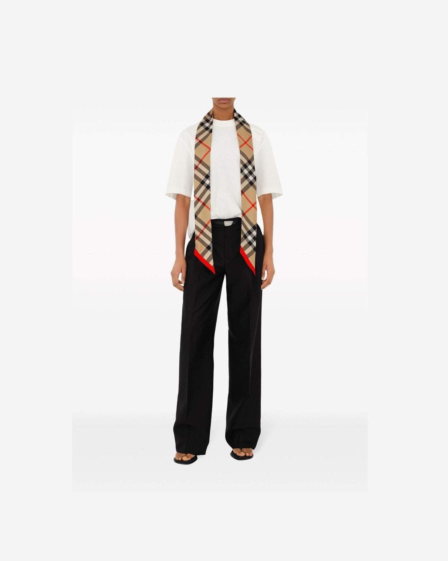 Burberry Silk Check Foulard Glam Steals