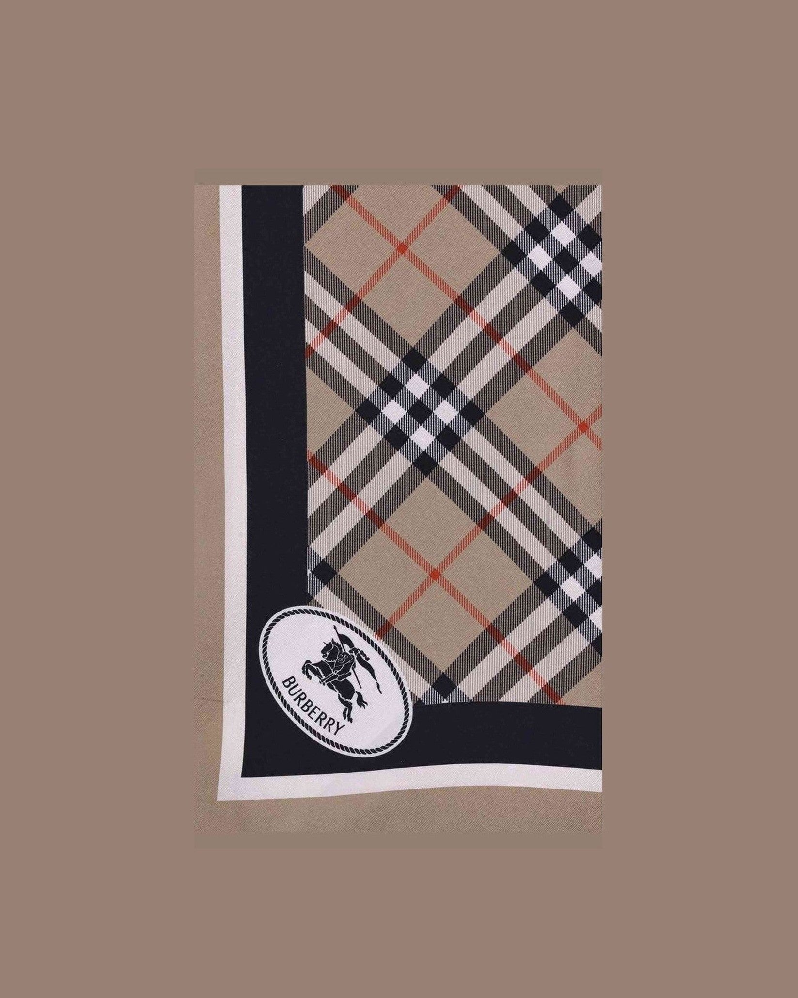 Burberry Silk Check Scarf Glam Steals