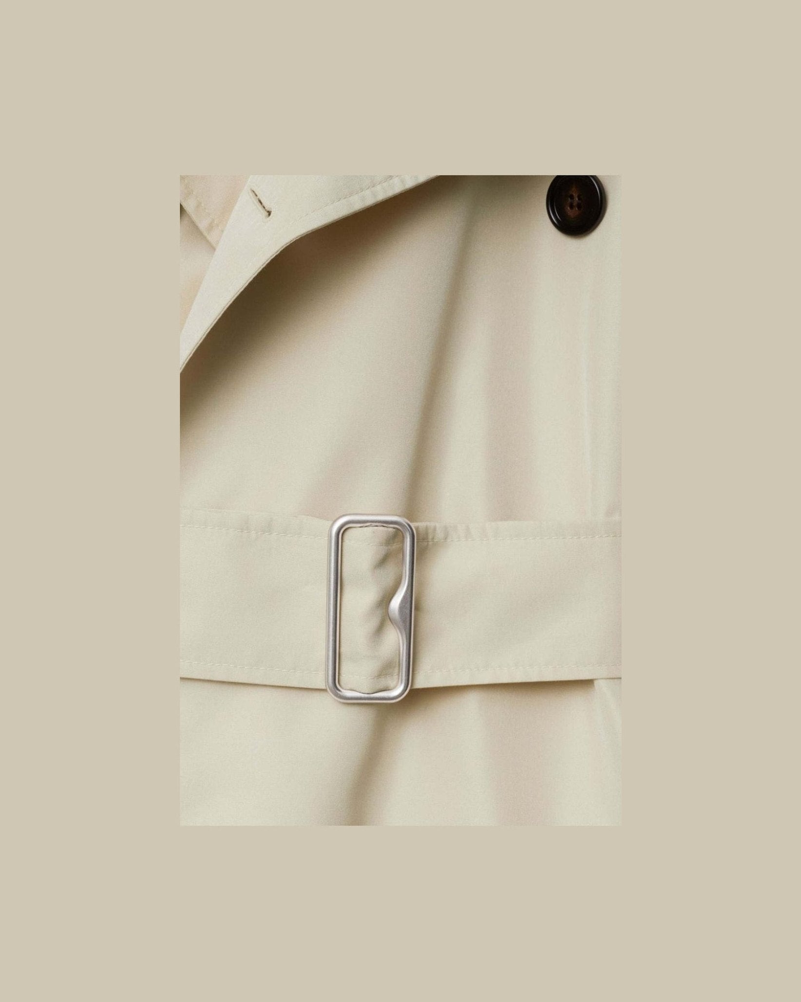Burberry Silk Short Trench Coat Glam Steals