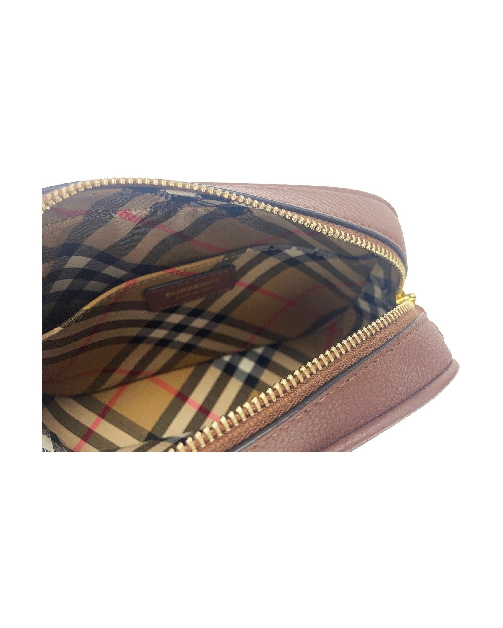 Burberry Small Leather Tan Camera Crossbody Tb Logo Bag Glam Steals