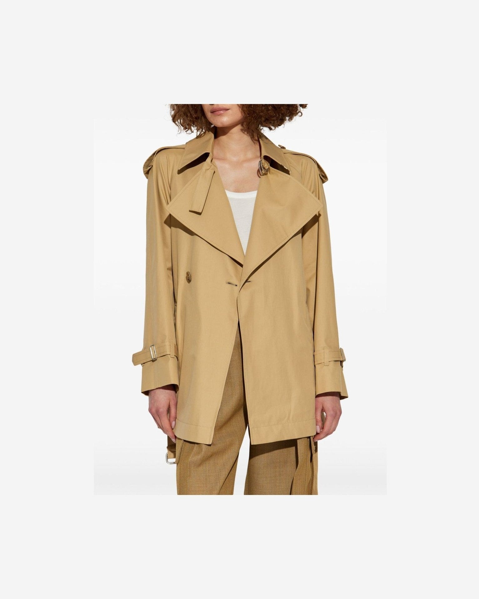 Burberry Belted Trench Coat Trench Coats