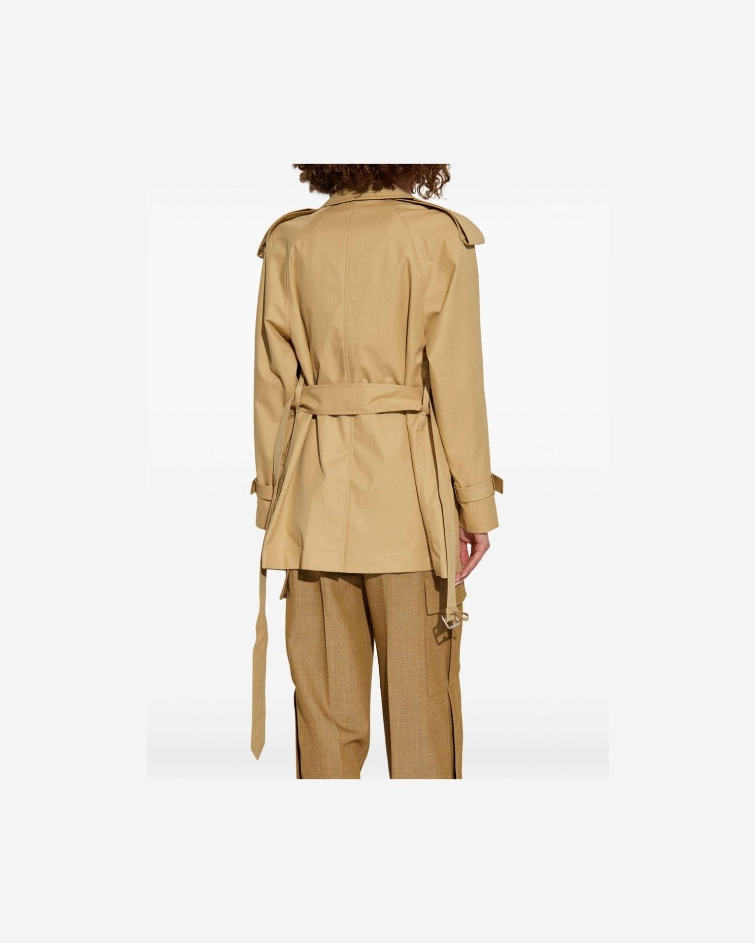 Burberry Belted Trench Coat Trench Coats