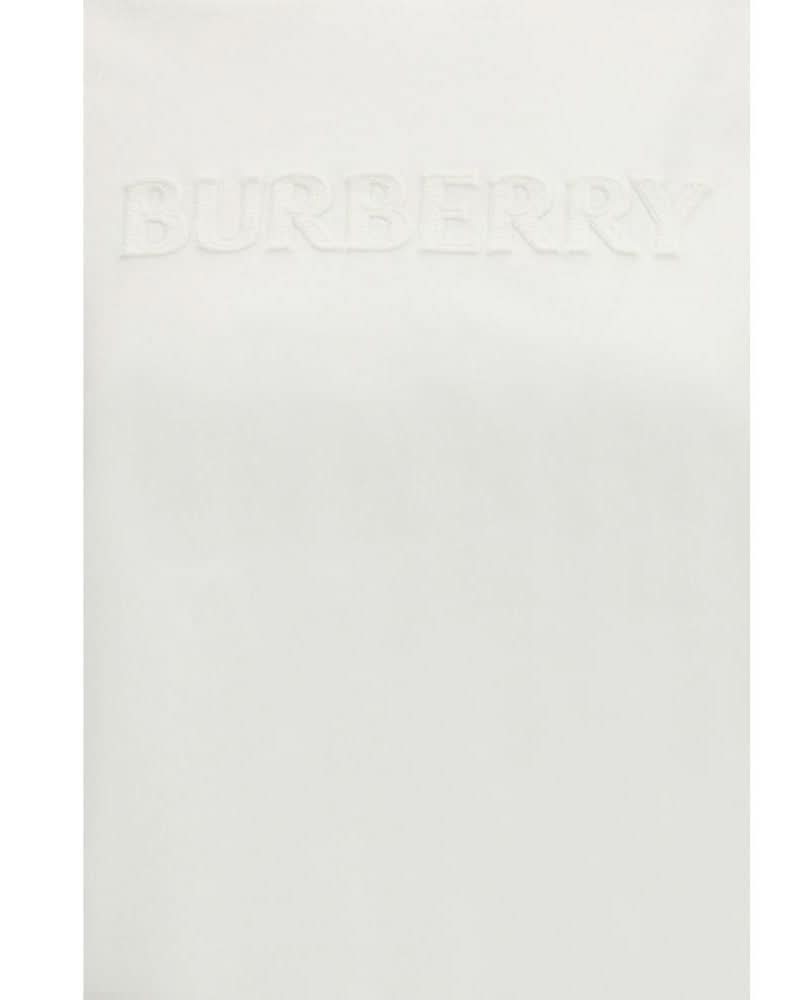 Burberry White Cotton T-Shirt