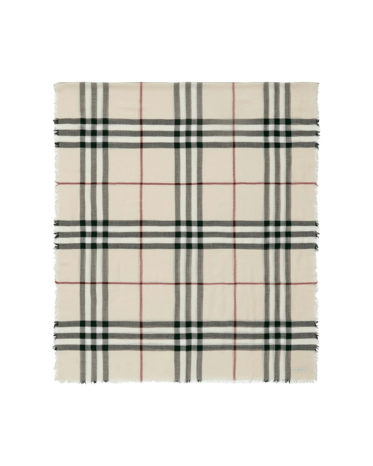 Burberry Wool Check Scarf Glam Steals