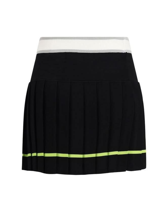 Casablanca Black Viscose Mini Skirt Skirts