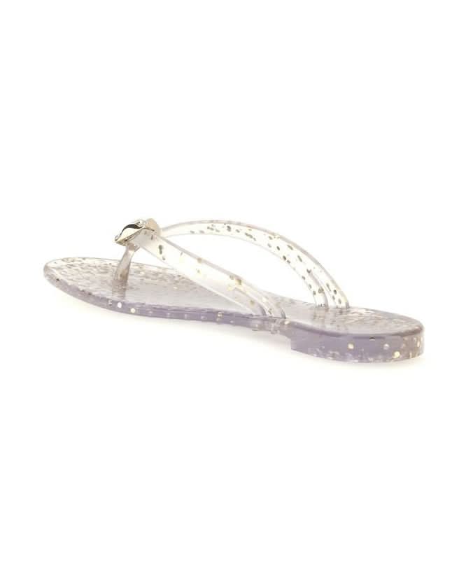 Casadei Polyurethane Flat Sandals