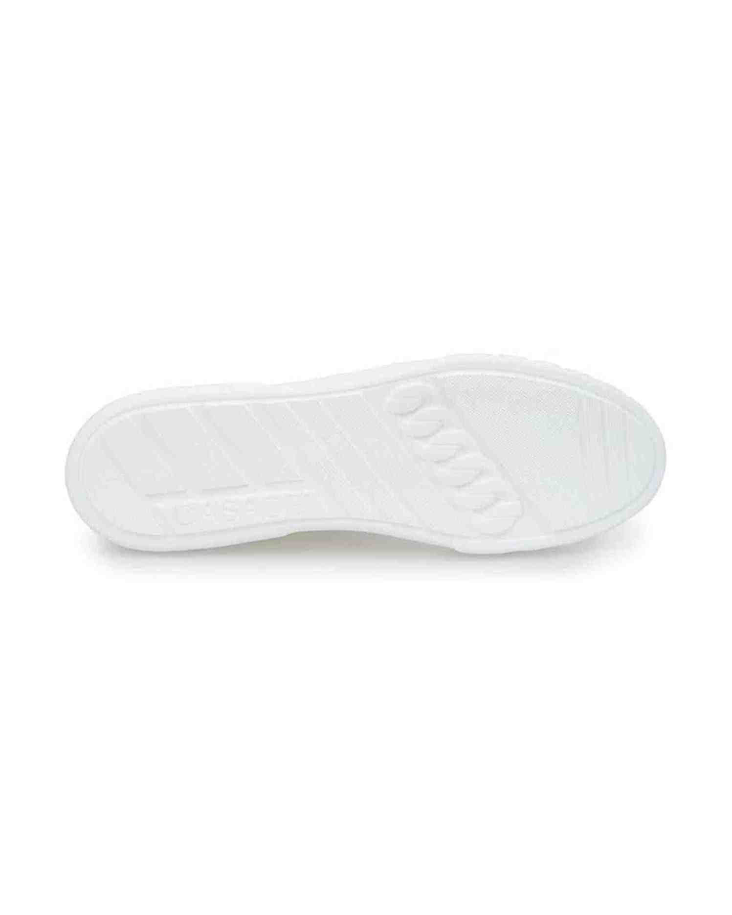 Casadei Sleek Leather White Sneakers Glam Steals