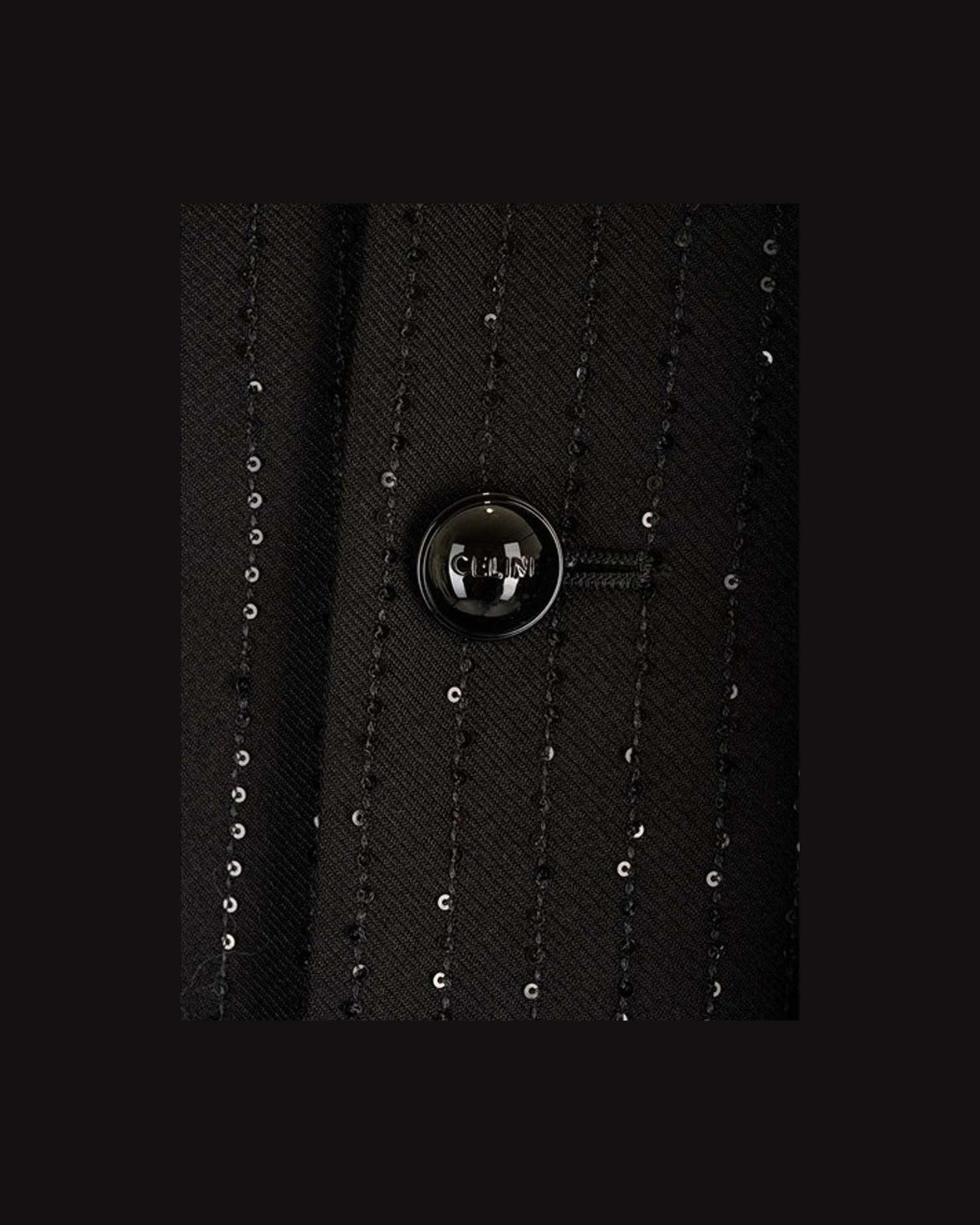 Celine Chelsea Sequin Detailed Jacket Glam Steals