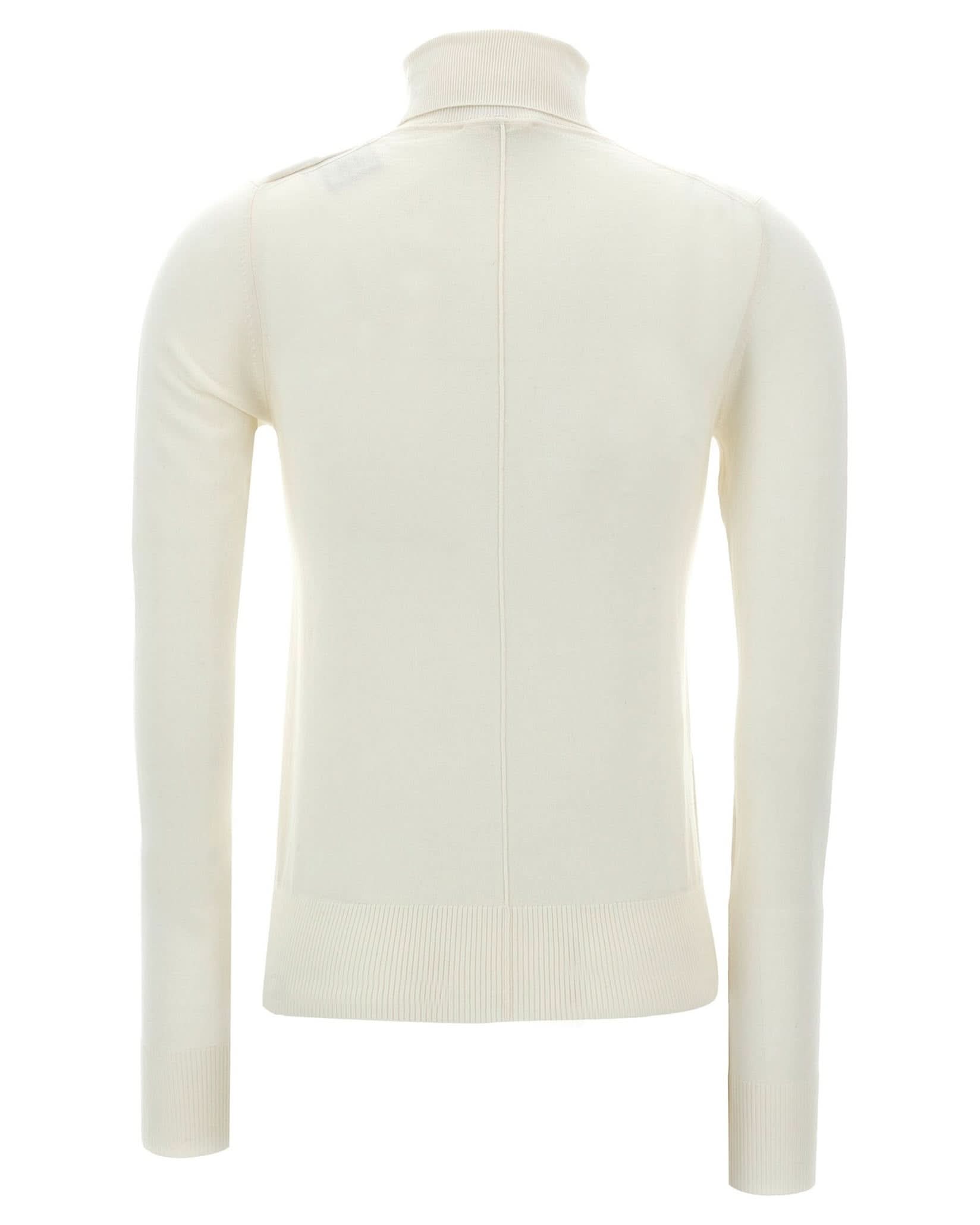 ChloÉ Logo Embroidery Turtleneck Sweater Glam Steals