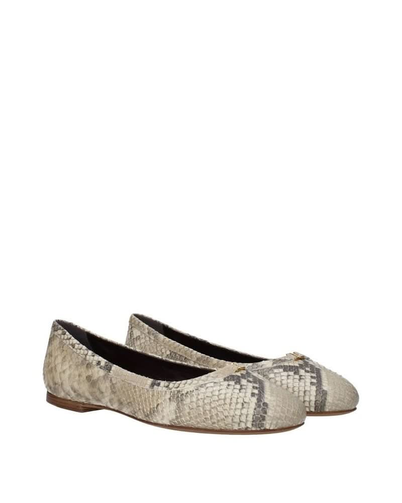 Chloé Beige Goatskin Ballet Flats Glam Steals