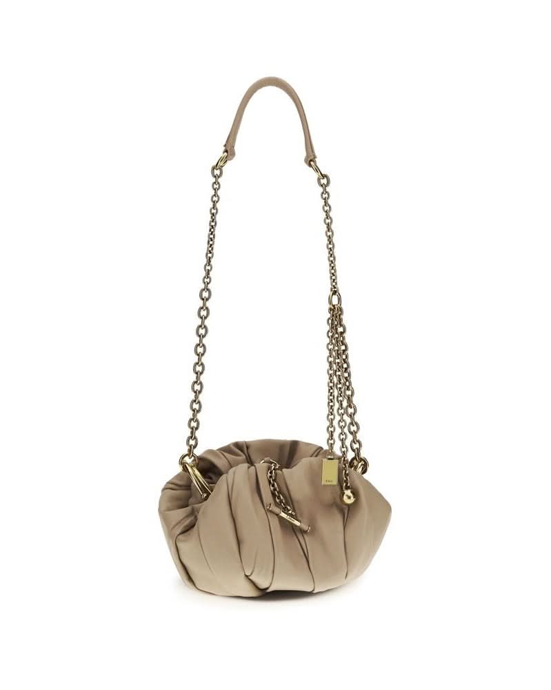 Chloé Beige Lamb Ovis Aries Shoulder Bag Glam Steals