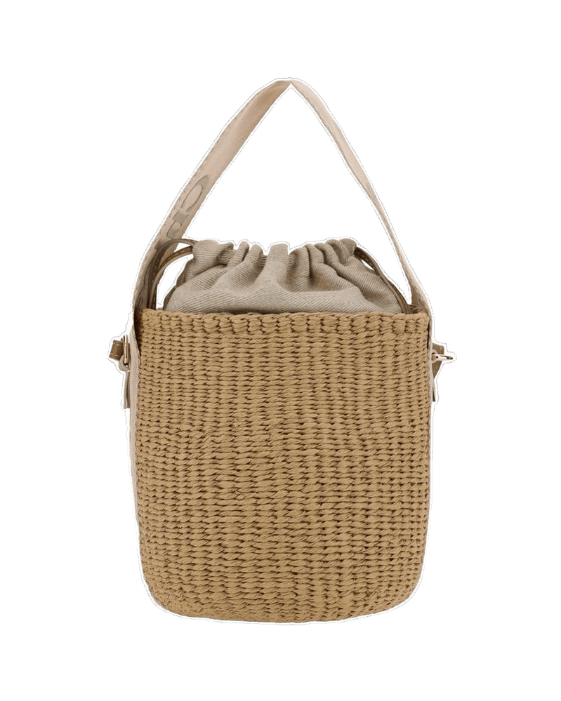 Chloé Beige Raffia Shoulder Bag Glam Steals