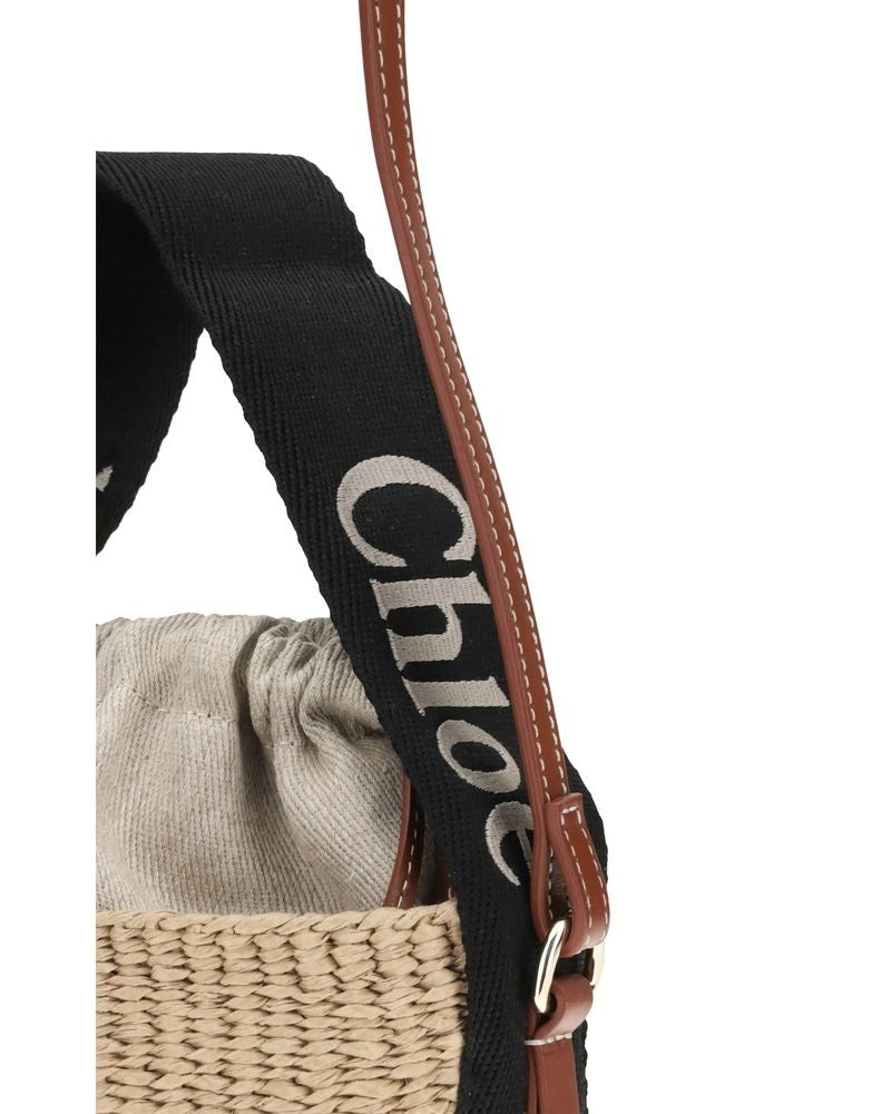 Chloé Beige Raffia Shoulder Bag Glam Steals