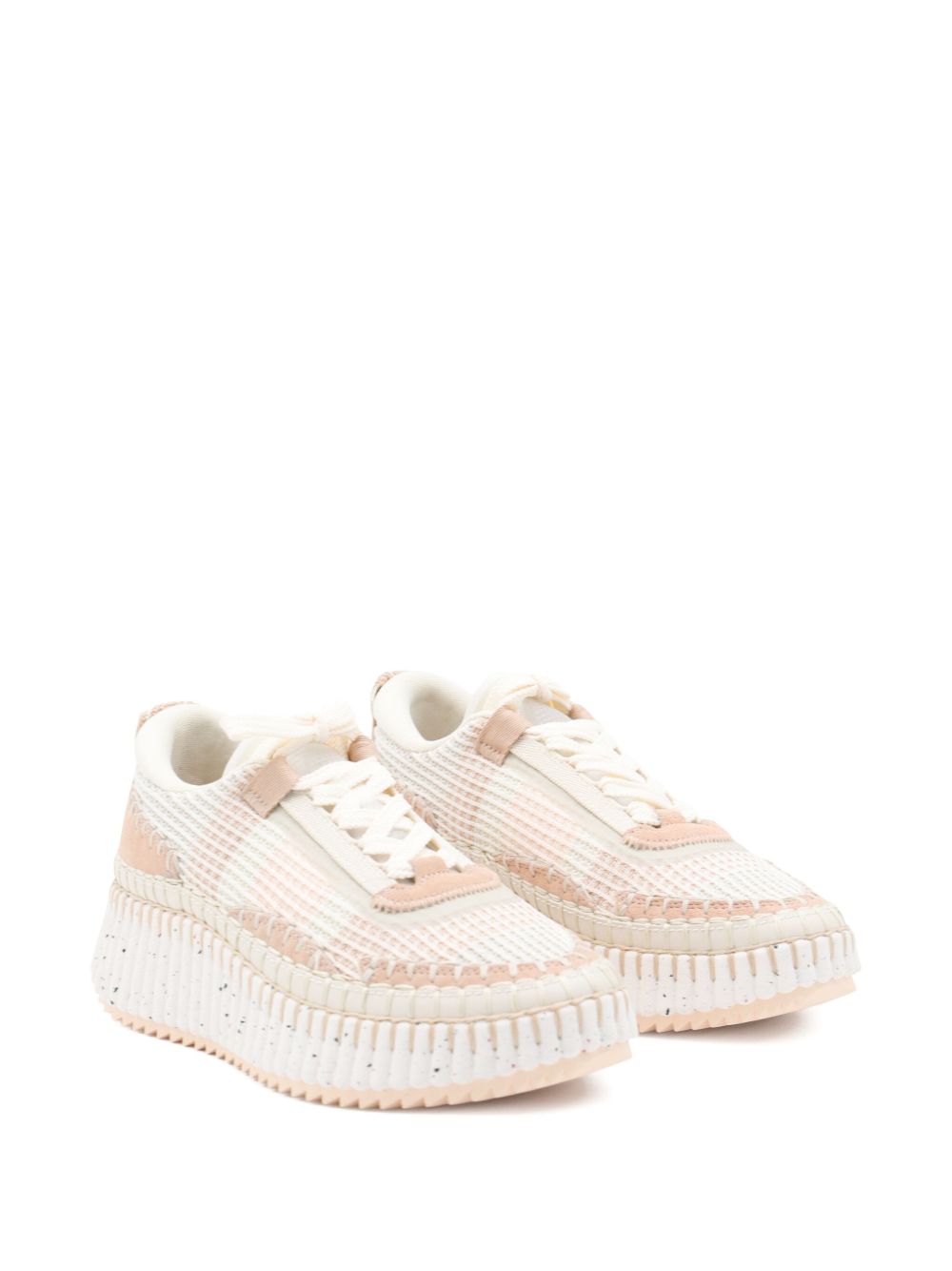 Chloé Beige Sneakers Glam Steals