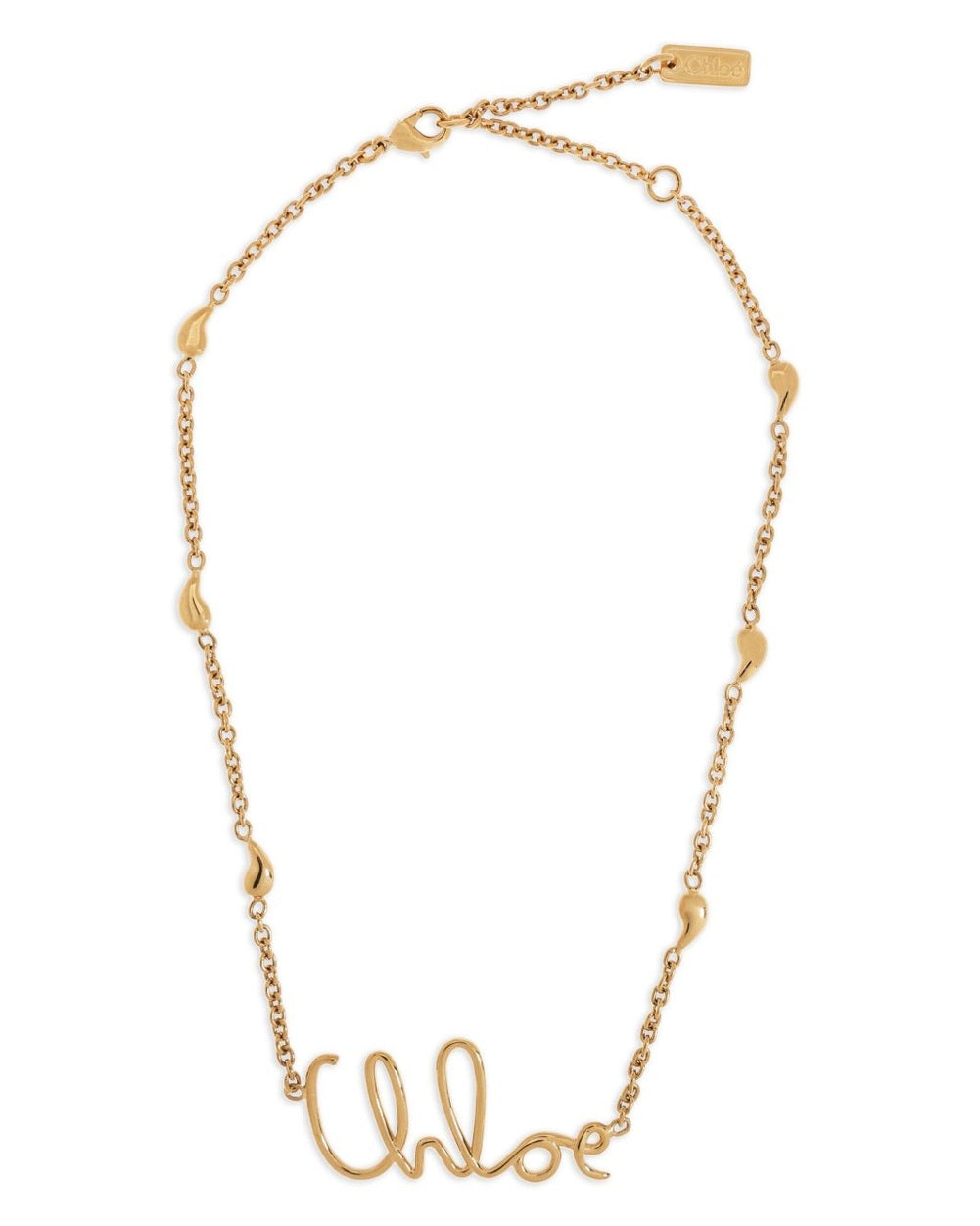 Chloé Bijoux Golden Necklace Glam Steals