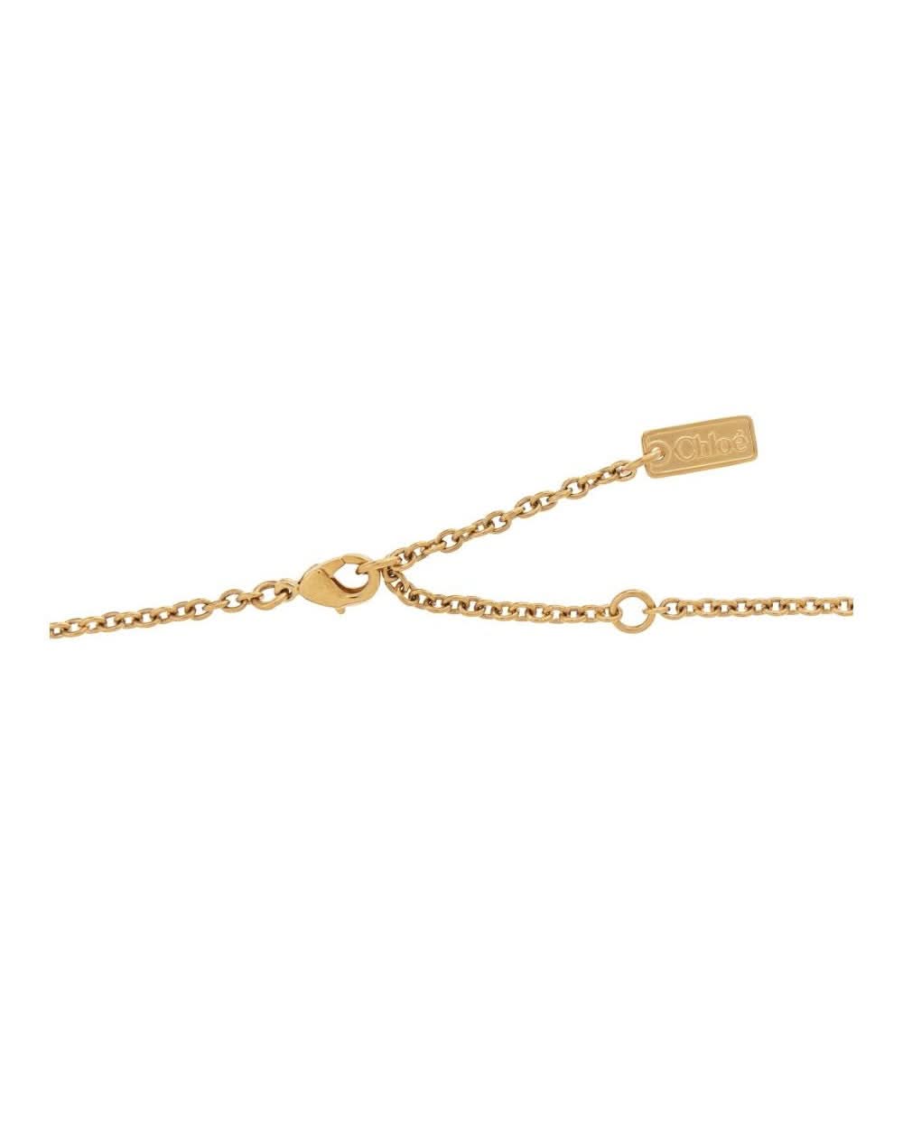 Chloé Bijoux Golden Necklace Jewellery