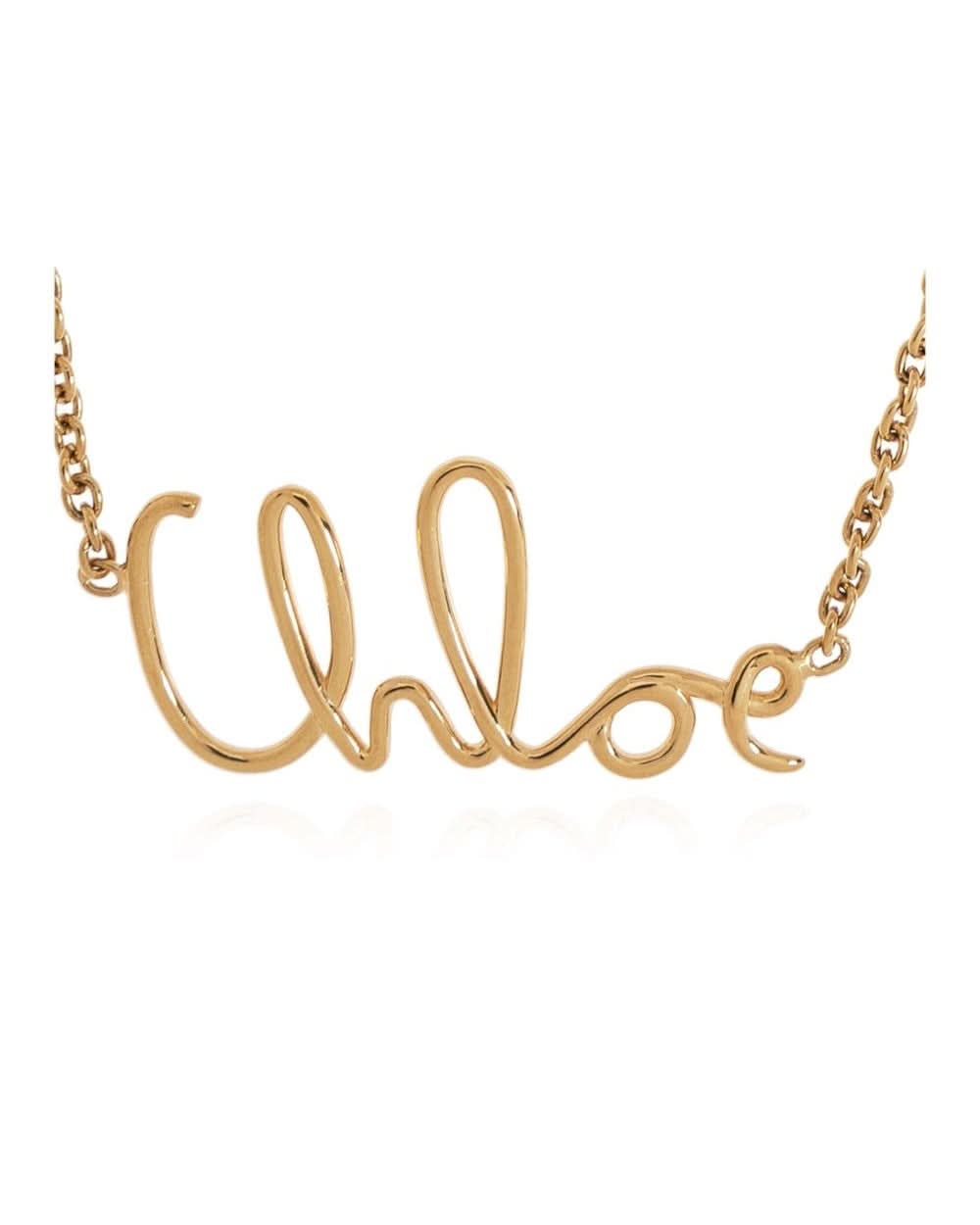 Chloé Bijoux Golden Necklace Jewellery