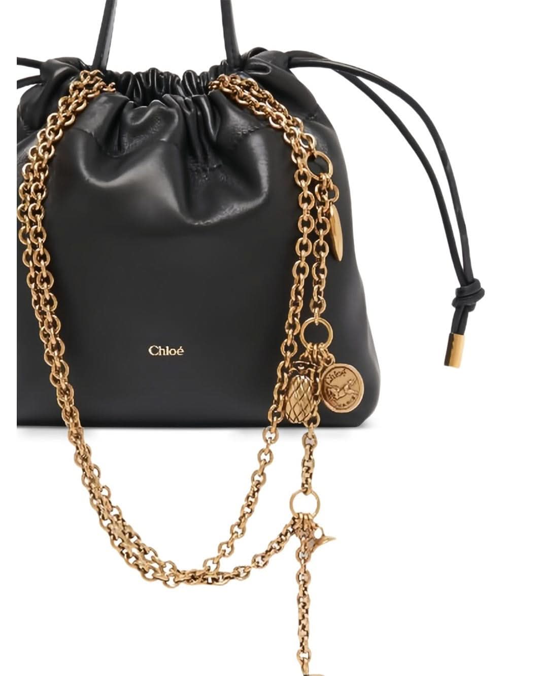 Chloé Black Bag Clutches