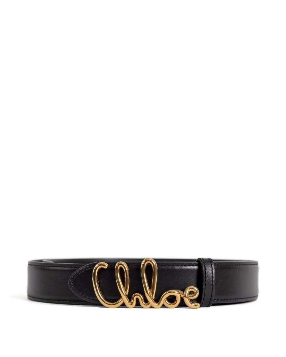 Chloé Black Belts Belts