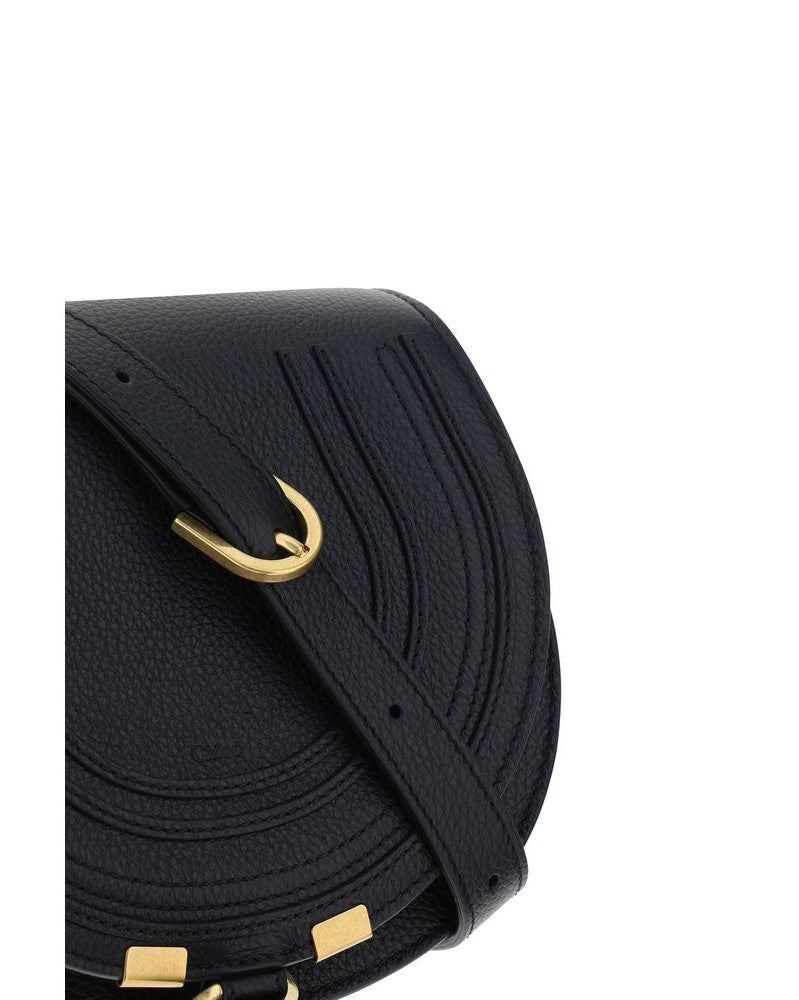Chloé Black Calf Leather Bos Taurus Shoulder Bag Glam Steals