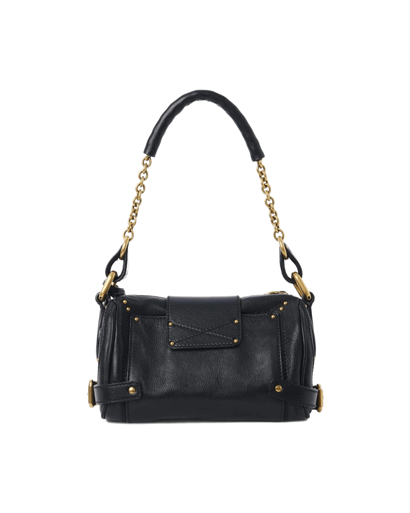 Chloé Black Leather Paddington Shoulder Bag Glam Steals