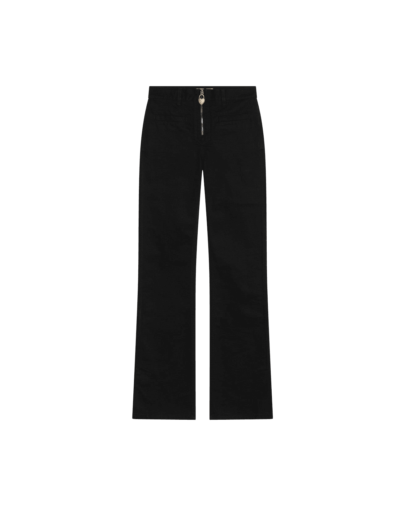 Chloé Black Slim Jeans with Charm Zip Glam Steals