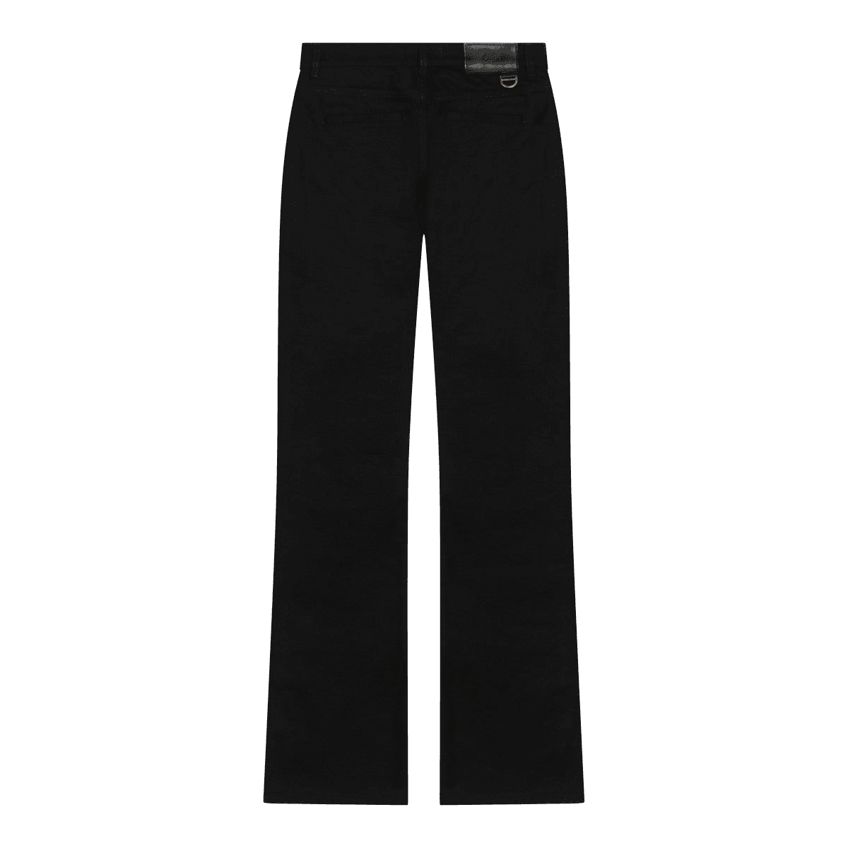 Chloé Black Slim Jeans with Charm Zip